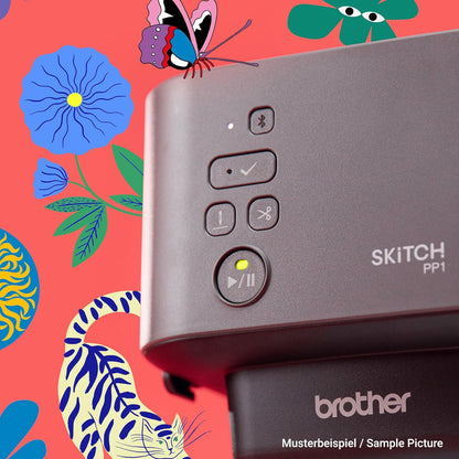 Artemio Brother Skitch PP1 brodeuse automatique, compacte, gris
