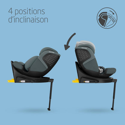 Maxi-Cosi Emerald 360 S i-Size, siège-auto pivotant 0-12 ans, G-CELL, 4 inclinaisons