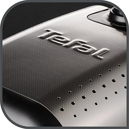Tefal gaufrier 4-en-1 noir/inox gaufré