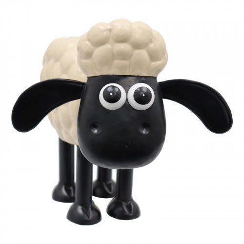 Sculpture en métal Shaun noir et blanc