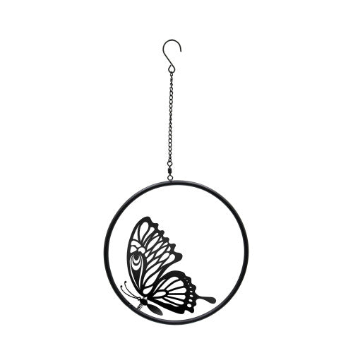 Silhouette de papillon suspendue - Métal 3D