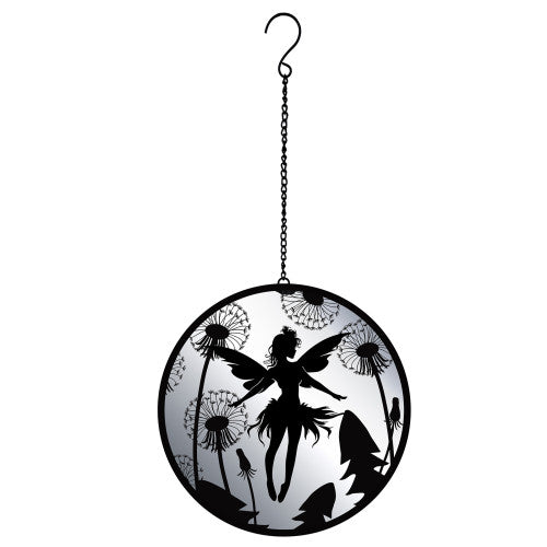 Miroir féerique suspendu Silhouette Spinner - Suspension arbre noir magique