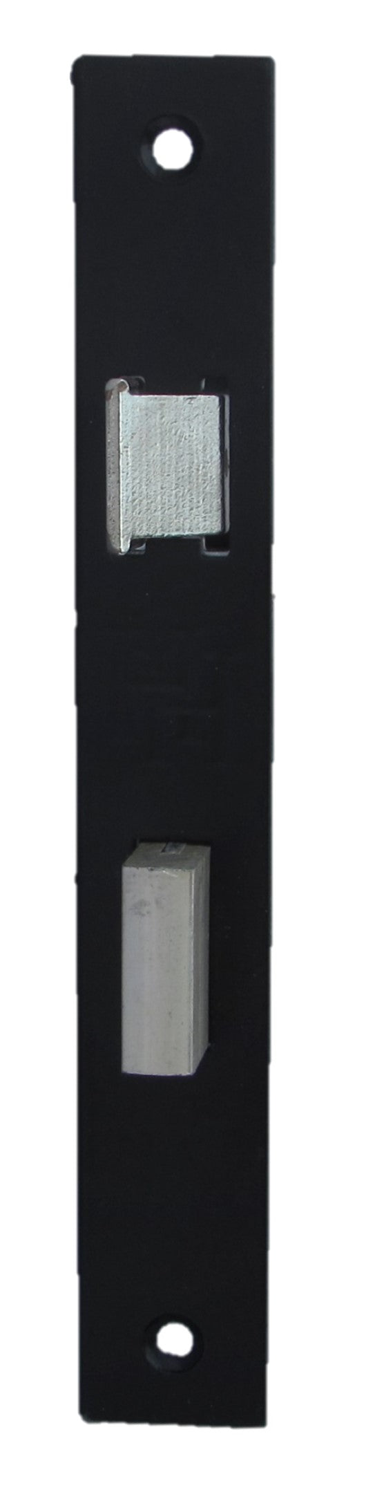 Serrure à mortaise pour salle de bain, noir mat, verrou à guillotine, 6,35 cm, 64 mm, verrou traversant, porte de bain réversible