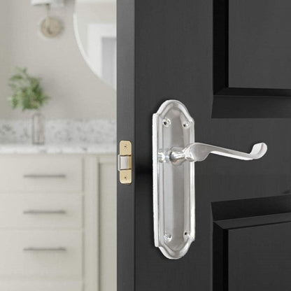 Poignée de porte Ashford à levier à défilement - Chrome