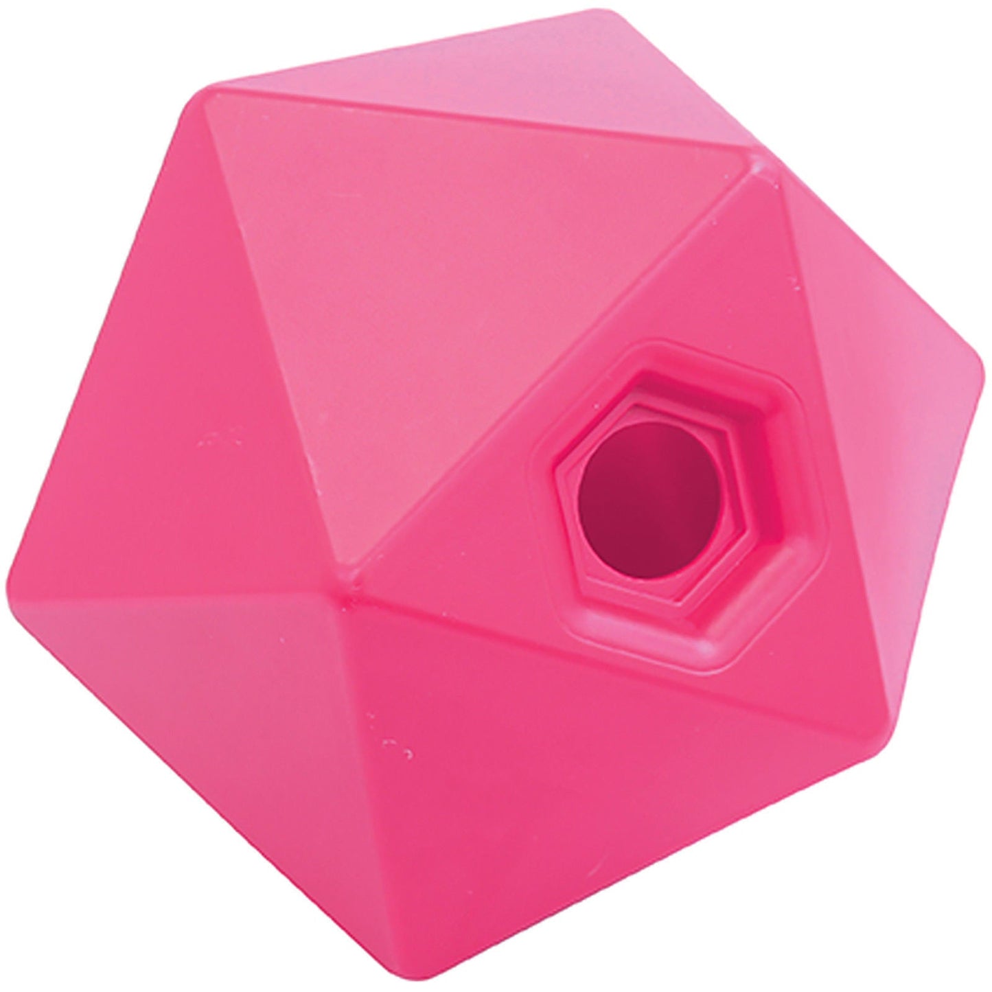 Boule de nourriture moulée monobloc Perry Equestrian Equi-Feeder pour friandises contre l'ennui pour chevaux