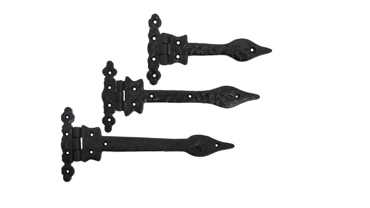 PAIRE de charnières à lames en fonte 6"/9"/12"