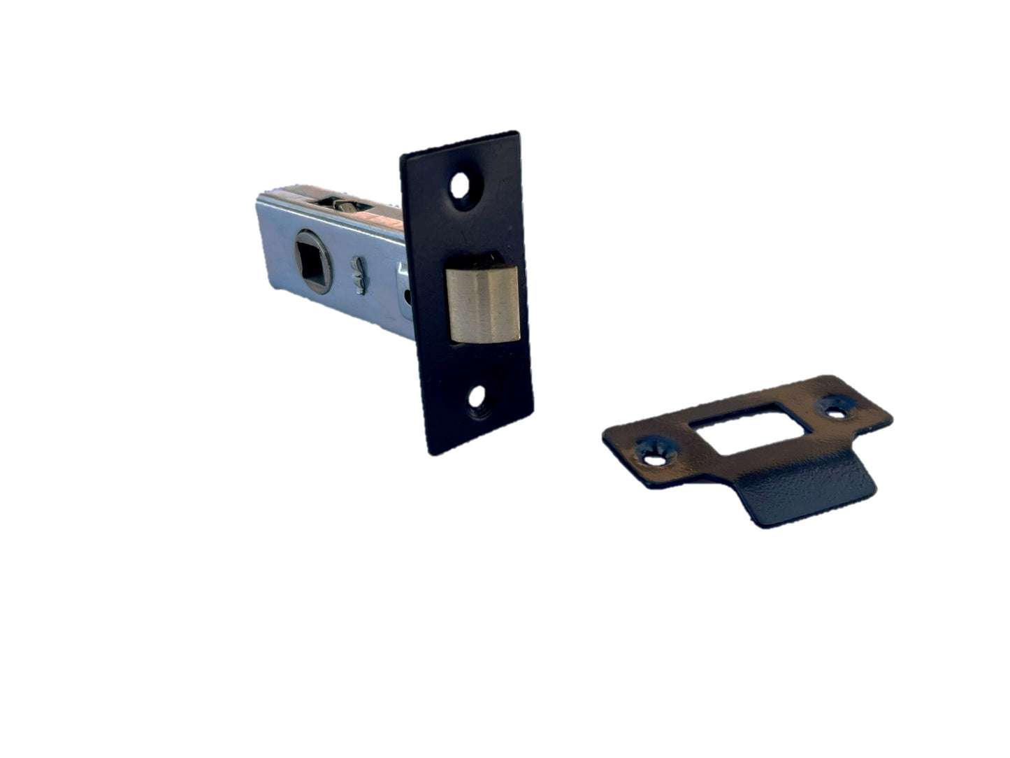 Loquet tubulaire à mortaise 2,5" 63 mm Poignée de porte intérieure NOIRE 1-10