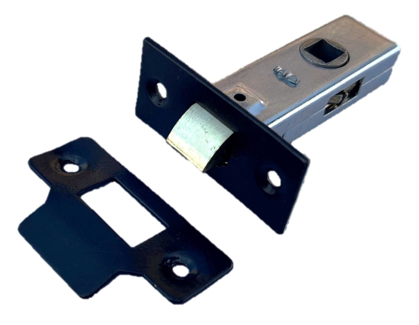 Loquet tubulaire à mortaise 2,5" 63 mm Poignée de porte intérieure NOIRE 1-10