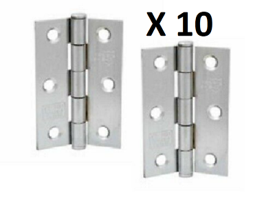 Charnière de porte coupe-feu Perry Shield en zinc de qualité CE7, 7,6 cm (3 po), Certifire, avec hache fileté - FD60 (sans vis)