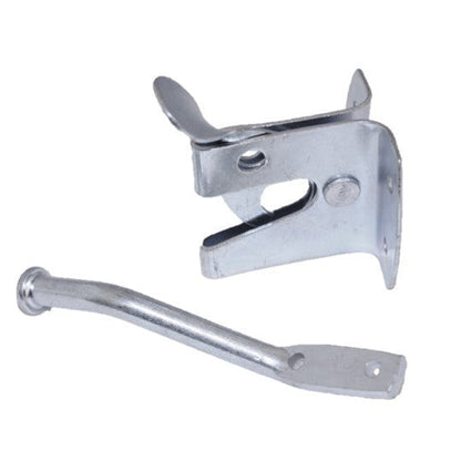 Loquet de portail automatique pour jardin, cour, porte, serrure - Finition zinguée