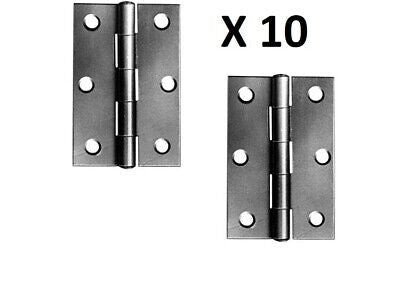 Charnière de porte coupe-feu Perry Shield CE7, chrome satiné, 7,6 cm (3 po), avec goupille filetée - FD60 (sans vis)