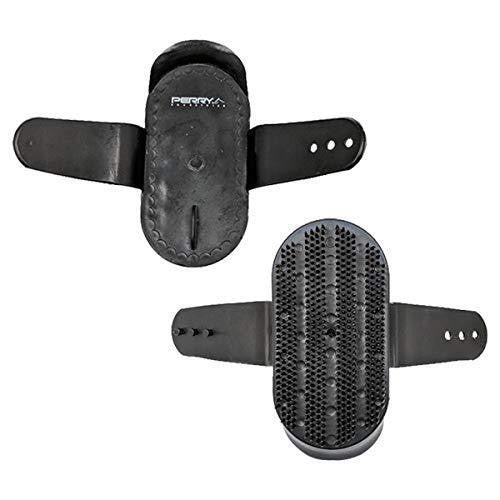 Étrille en plastique Perry Equestrian, accessoire de toilette pour chevaux et poneys de taille moyenne