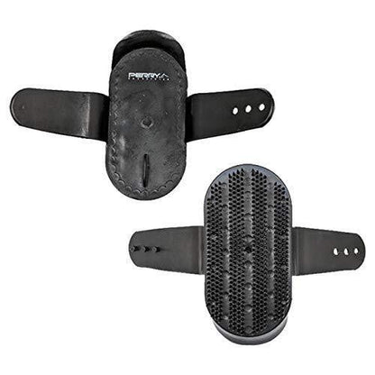 Étrille en plastique Perry Equestrian, accessoire de toilette pour chevaux et poneys de taille moyenne