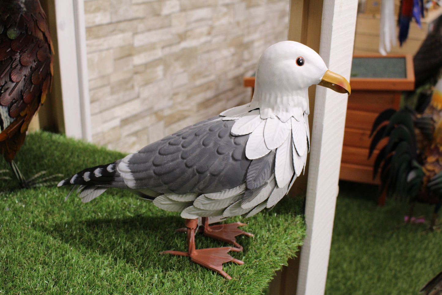 Mouette en métal