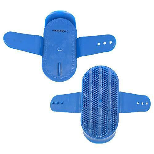 Étrille en plastique Perry Equestrian, accessoire de toilette pour chevaux et poneys de taille moyenne