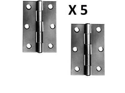 Charnière de porte coupe-feu Perry Shield CE7, chrome satiné, 7,6 cm (3 po), avec goupille filetée - FD60 (sans vis)