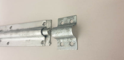 Lot de 2 verrous de portail coulissants galvanisés de 15 cm pour abri de jardin
