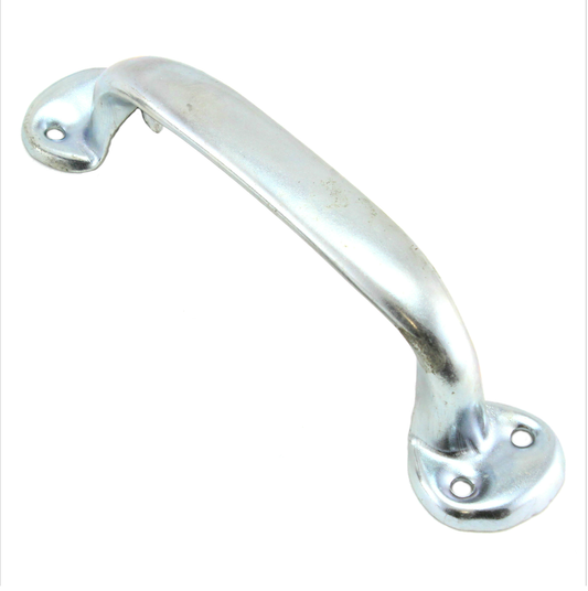 Poignées tubulaires en acier 150 mm 6" pour portes de meubles, portails, armoires BZP