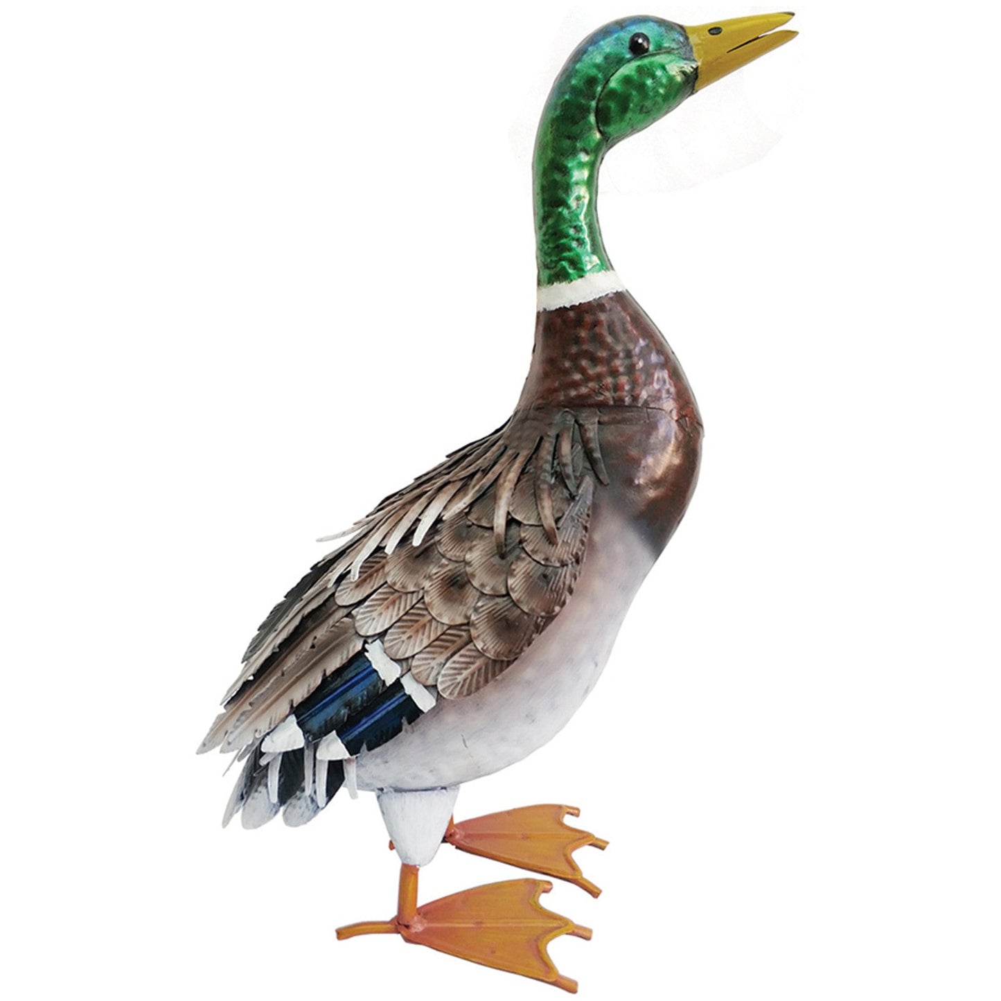 Canard de basse-cour en métal
