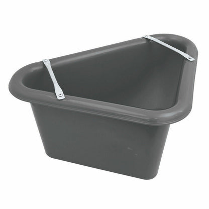 Mangeoire triangulaire Perry Equestrian pour chevaux, eau et support