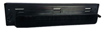 Boîte aux lettres de 12 pouces, boîte aux lettres de porte, noire
