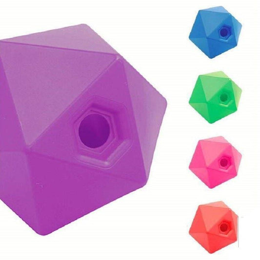 Boule de nourriture moulée monobloc Perry Equestrian Equi-Feeder pour friandises contre l'ennui pour chevaux