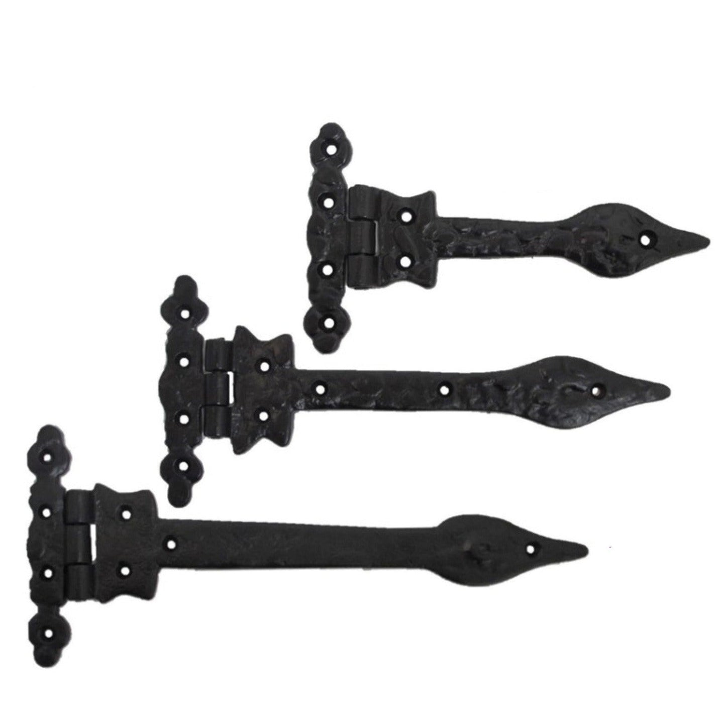 PAIRE de charnières à lames en fonte 6"/9"/12"