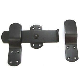 Loquet de porte robuste Kick Over Stable, noir