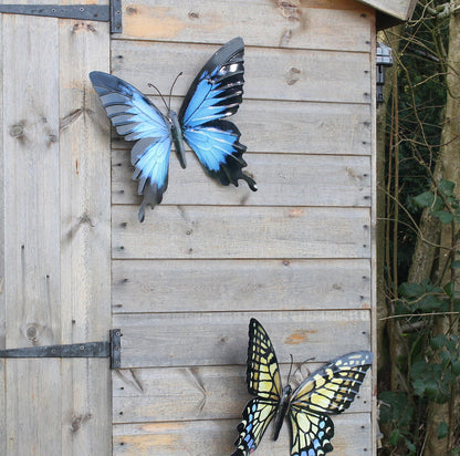 Grands papillons en métal - Couleurs variées