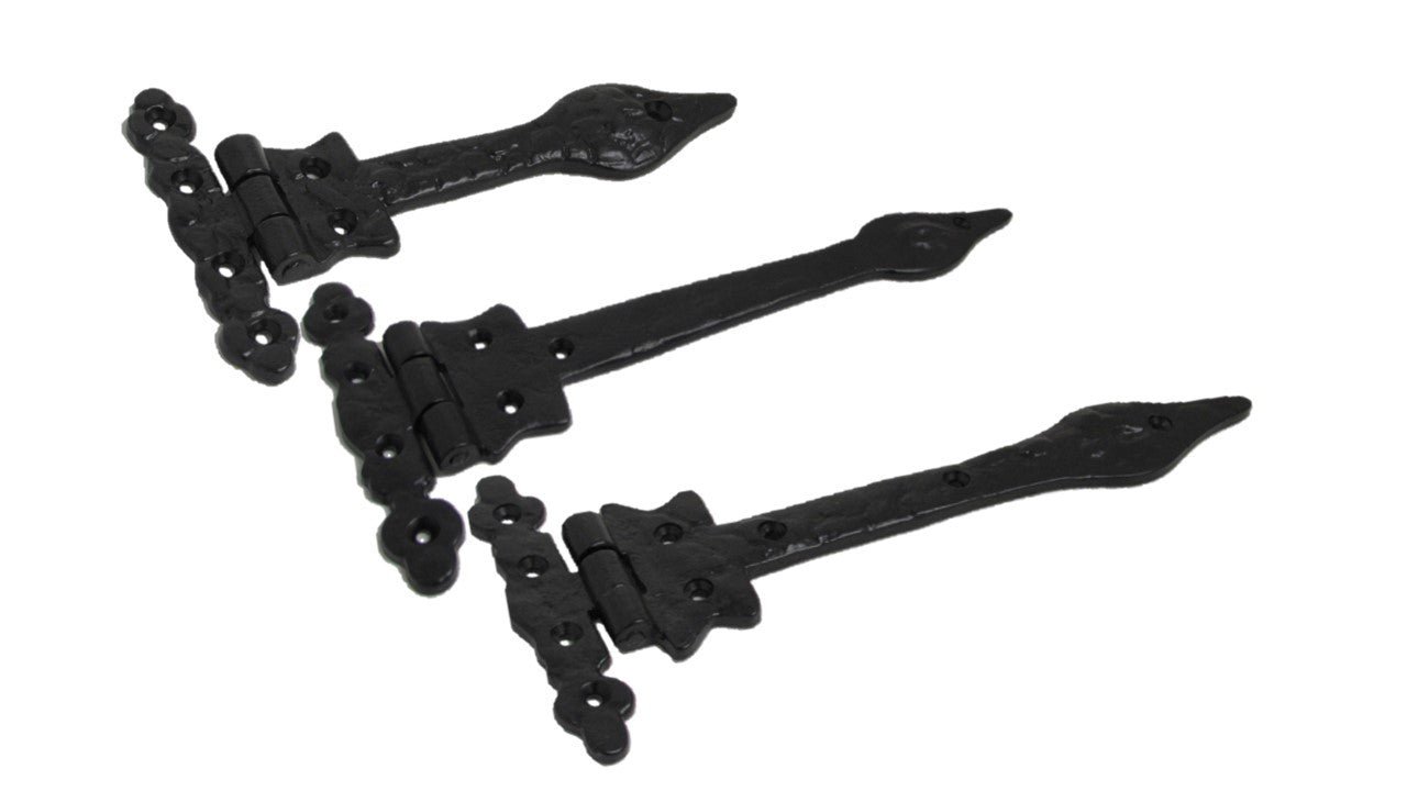 PAIRE de charnières à lames en fonte 6"/9"/12"