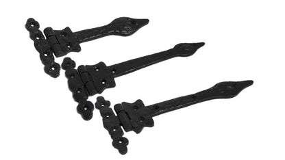 PAIRE de charnières à lames en fonte 6"/9"/12"