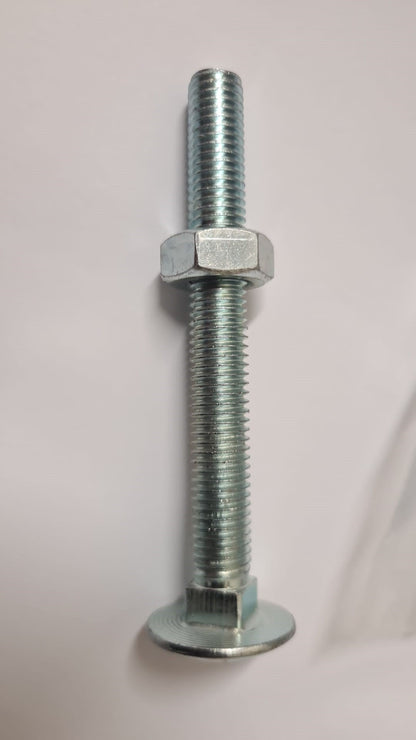 Charnières de portail réglables à crochet et bande (fixations uniquement) - Galvanisées 10" - 36"