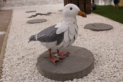 Mouette en métal