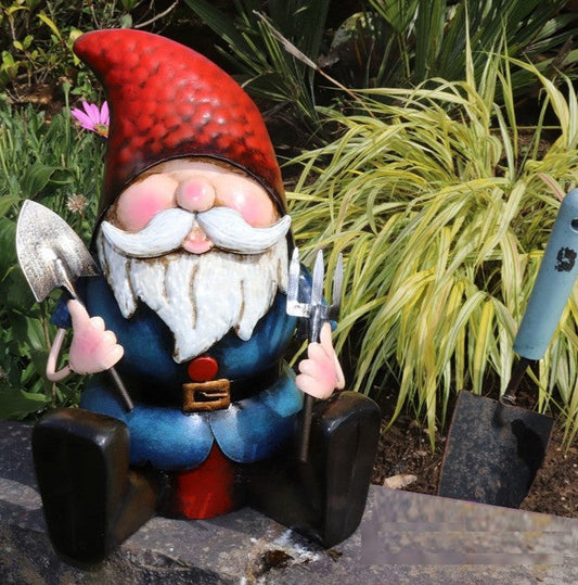 Gnomes en métal