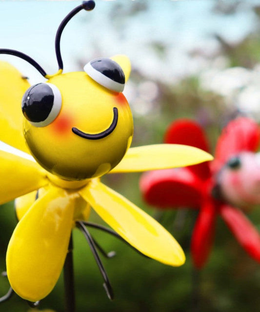 Tuteur de jardin en métal pour abeilles