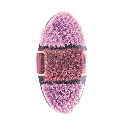 Brosse de toilette ergonomique et flexible pour chevaux et poneys Perry Equestrian