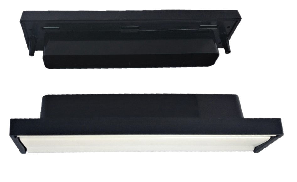 Boîte aux lettres de 12 pouces, boîte aux lettres de porte, blanche