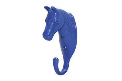Perry Equestrian Tête de cheval Crochet mural simple pour écurie Porte-manteau Cheval Poney