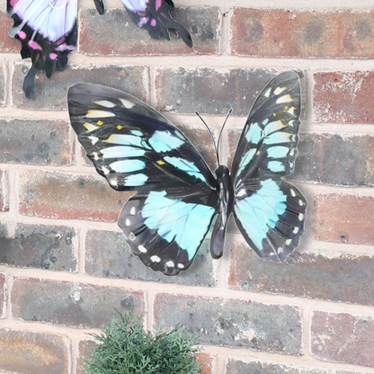 Grands papillons en métal - Couleurs variées