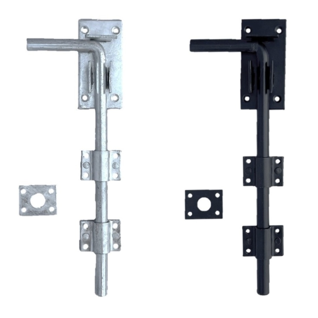 Verrou de porte de garage robuste et robuste de 12 po à 24 po