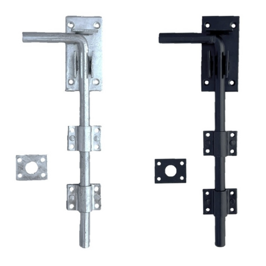 Verrou de porte de garage robuste et robuste de 12 po à 24 po