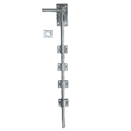 Verrou de porte de garage robuste et robuste de 12 po à 24 po