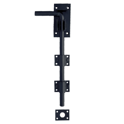 Verrou de porte de garage robuste et robuste de 12 po à 24 po