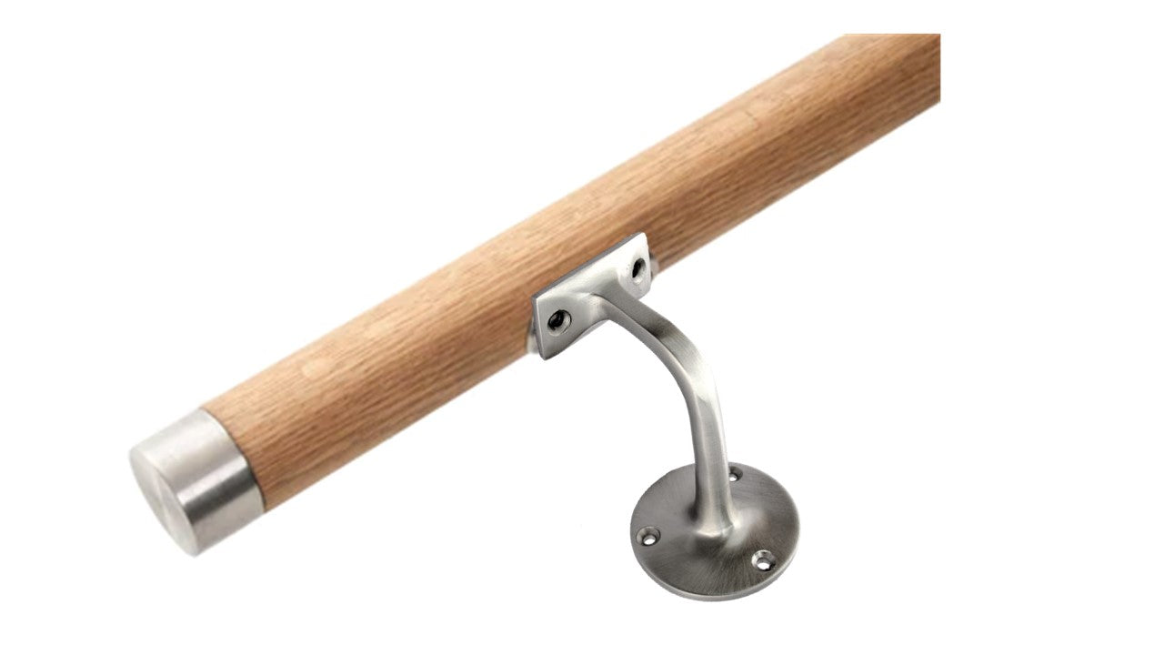 Support de rampe d'escalier en satin 2-5