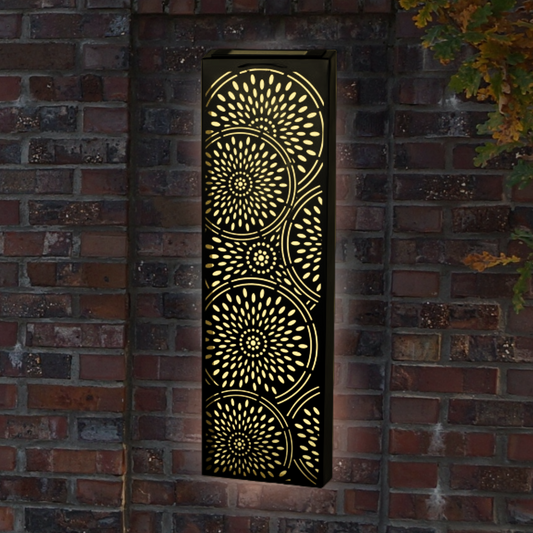 Panneau solaire mural marocain en métal grand/petit